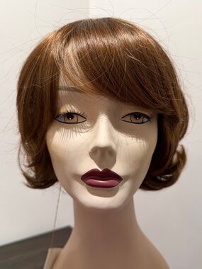 Daniella Synthetic Layered Wig in Bronzed Brown by Pierre International 0173